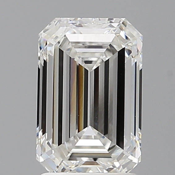 2.07 Carat Emerald Shaped, Ideal Cut, F Color, VS1 Clarity, IGI Certified Lab Grown Diamond