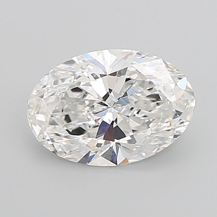 4.54 Carat Oval Shaped, Ideal Cut, F Color, VVS2 Clarity, IGI Certified Lab Grown Diamond