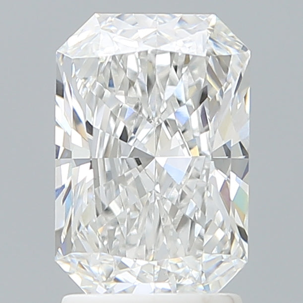 2.11 Carat Radiant Shaped, Ideal Cut, E Color, VVS2 Clarity, IGI Certified Lab Grown Diamond