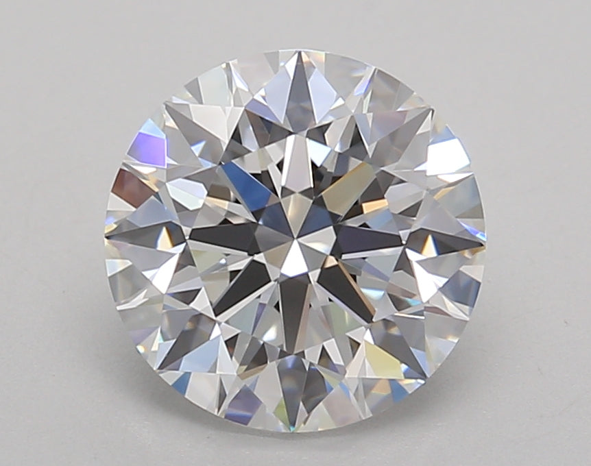 2.53 Carat Round Shaped, Ideal Cut, D Color, IF Clarity, IGI Certified Lab Grown Diamond