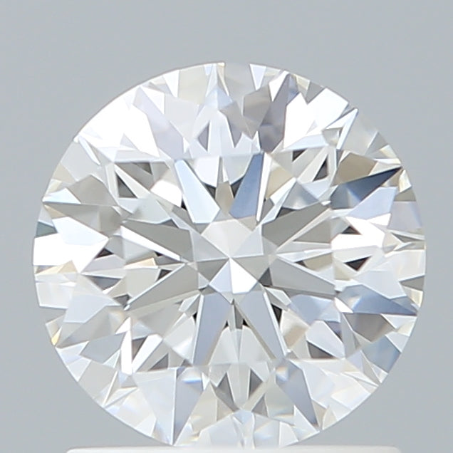 1.29 Carat Round Shaped, Ideal Cut, D Color, VVS2 Clarity, IGI Certified Lab Grown Diamond