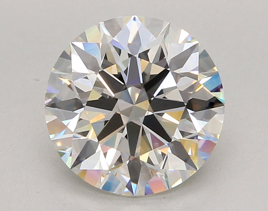 4.04 Carat Round Shaped, Ideal Cut, H Color, VVS2 Clarity, IGI Certified Lab Grown Diamond