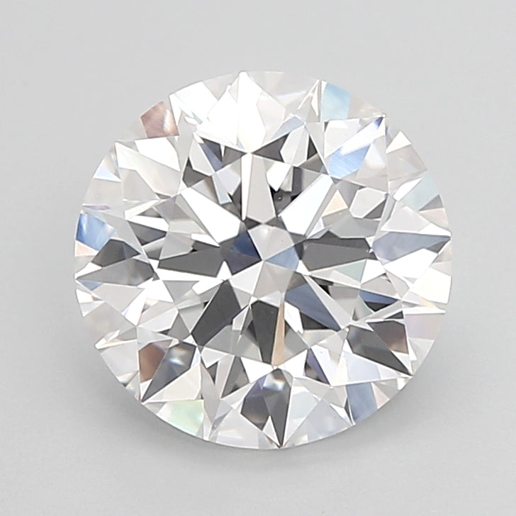 3.02 Carat Round Shaped, Ideal Cut, D Color, VS1 Clarity, IGI Certified Lab Grown Diamond