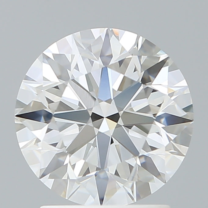 2.10 Carat Round Shaped, Ideal Cut, E Color, VVS2 Clarity, IGI Certified Lab Grown Diamond