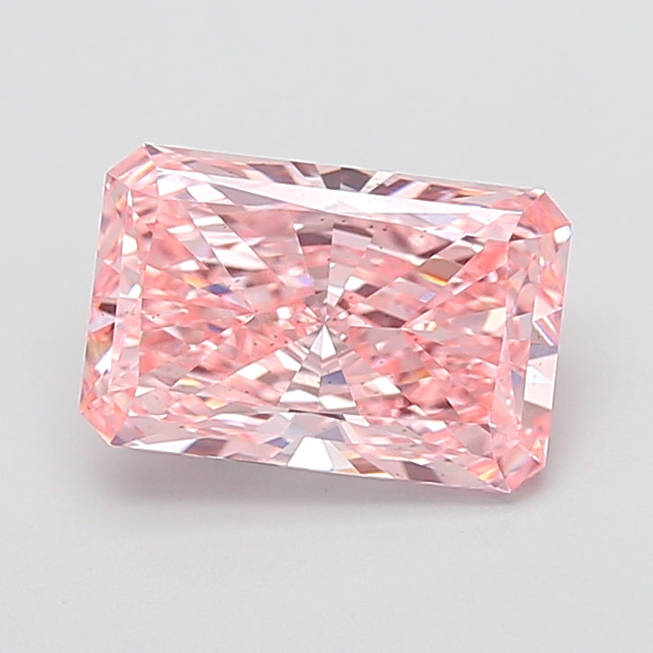 4.03 Carat Radiant Shaped, Very Good Cut, SI1 Clarity, IGI Certified Lab Grown Diamond