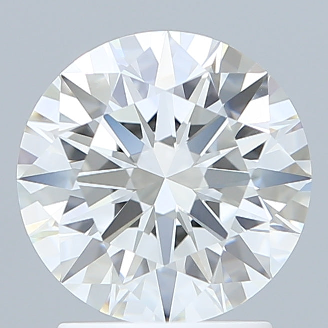 2.10 Carat Round Shaped, Ideal Cut, F Color, VVS1 Clarity, IGI Certified Lab Grown Diamond