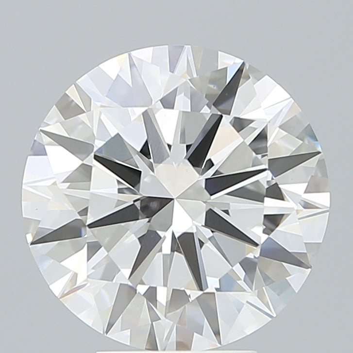 5.34 Carat Round Shaped, Excellent Cut, F Color, VS1 Clarity, IGI Certified Lab Grown Diamond