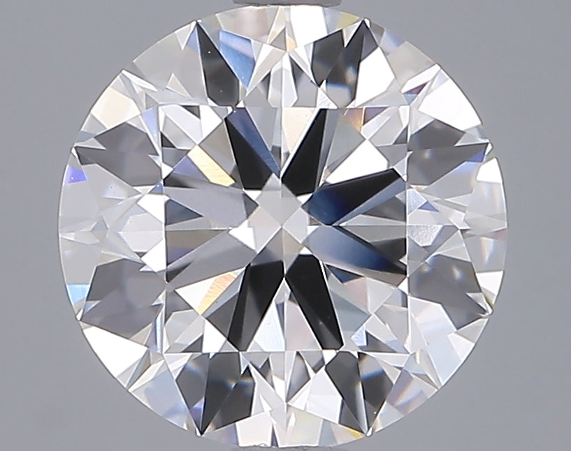 3.00 Carat Round Shaped, Ideal Cut, D Color, VVS2 Clarity, IGI Certified Lab Grown Diamond