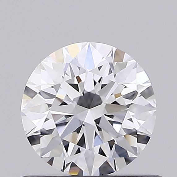 0.53 Carat Round Shaped, Ideal Cut, D Color, VVS2 Clarity, IGI Certified Lab Grown Diamond