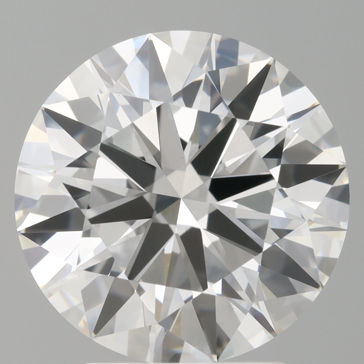 3.53 Carat Round Shaped, Excellent Cut, E Color, VVS2 Clarity, IGI Certified Lab Grown Diamond