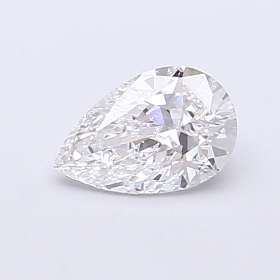 0.47 Carat Pear Shaped, Very Good Cut, D Color, VVS2 Clarity, IGI Certified Lab Grown Diamond