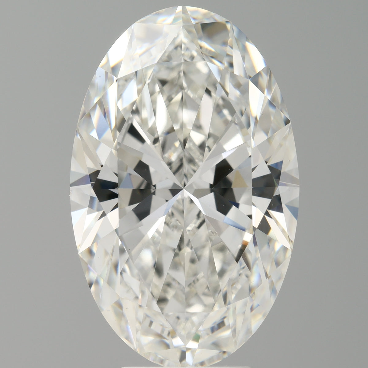 7.09 Carat Oval Shaped, Ideal Cut, F Color, VVS2 Clarity, IGI Certified Lab Grown Diamond