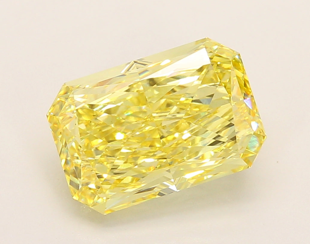 4.51 Carat Radiant Shaped, Ideal Cut, VS1 Clarity, IGI Certified Lab Grown Diamond