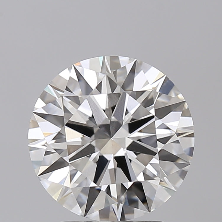3.10 Carat Round Shaped, Ideal Cut, H Color, VVS2 Clarity, IGI Certified Lab Grown Diamond