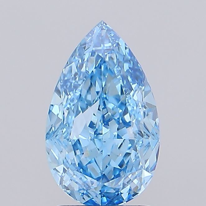 2.19 Carat Pear Shaped, Excellent Cut, VS1 Clarity, IGI Certified Lab Grown Diamond
