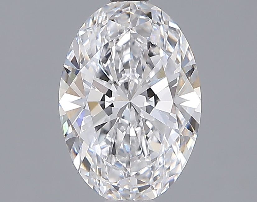 1.54 Carat Oval Shaped, Ideal Cut, D Color, VVS1 Clarity, IGI Certified Lab Grown Diamond