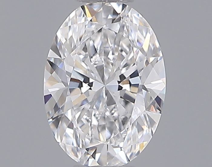 0.53 Carat Oval Shaped, Ideal Cut, D Color, IF Clarity, IGI Certified Lab Grown Diamond