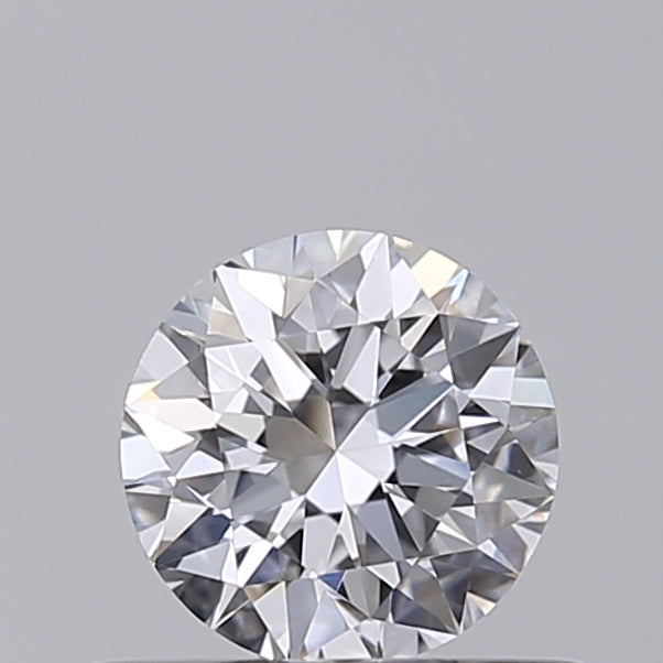 0.52 Carat Round Shaped, Excellent Cut, D Color, VVS2 Clarity, IGI Certified Lab Grown Diamond