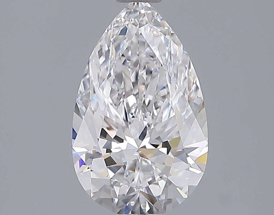 1.56 Carat Pear Shaped, Ideal Cut, D Color, VS1 Clarity, IGI Certified Lab Grown Diamond