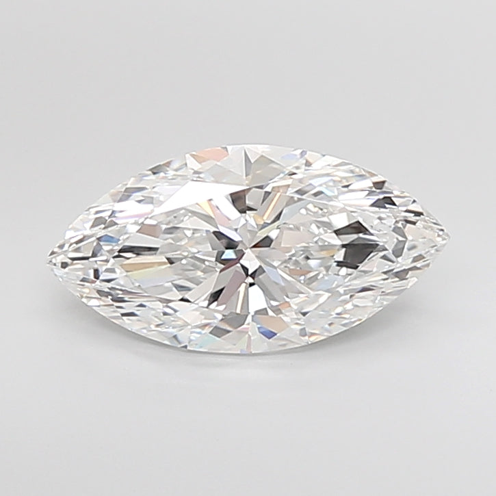 4.08 Carat Marquise Shaped, Ideal Cut, E Color, VVS2 Clarity, IGI Certified Lab Grown Diamond