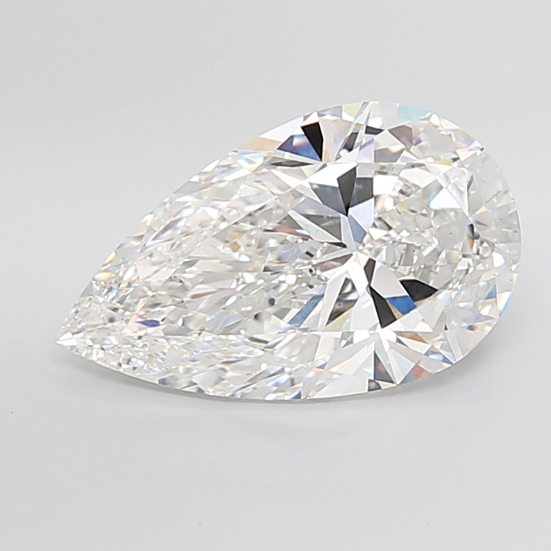 9.53 Carat Pear Shaped, Ideal Cut, E Color, VS1 Clarity, IGI Certified Lab Grown Diamond