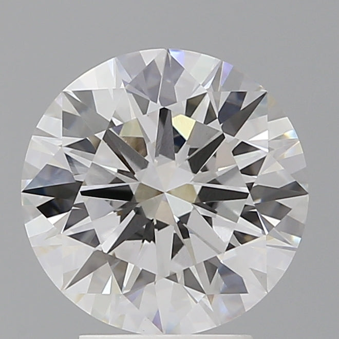 3.57 Carat Round Shaped, Ideal Cut, F Color, VVS2 Clarity, IGI Certified Lab Grown Diamond