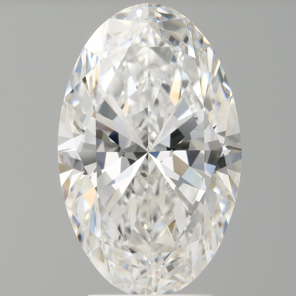 4.04 Carat Oval Shaped, Ideal Cut, E Color, VVS2 Clarity, IGI Certified Lab Grown Diamond