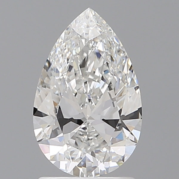 1.57 Carat Pear Shaped, Ideal Cut, E Color, VVS2 Clarity, IGI Certified Lab Grown Diamond