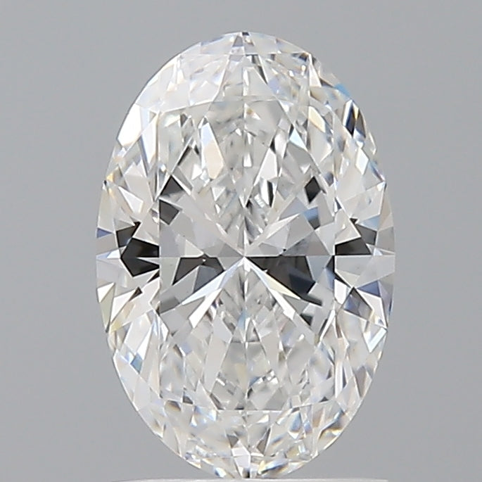 1.59 Carat Oval Shaped, Ideal Cut, E Color, VVS2 Clarity, IGI Certified Lab Grown Diamond