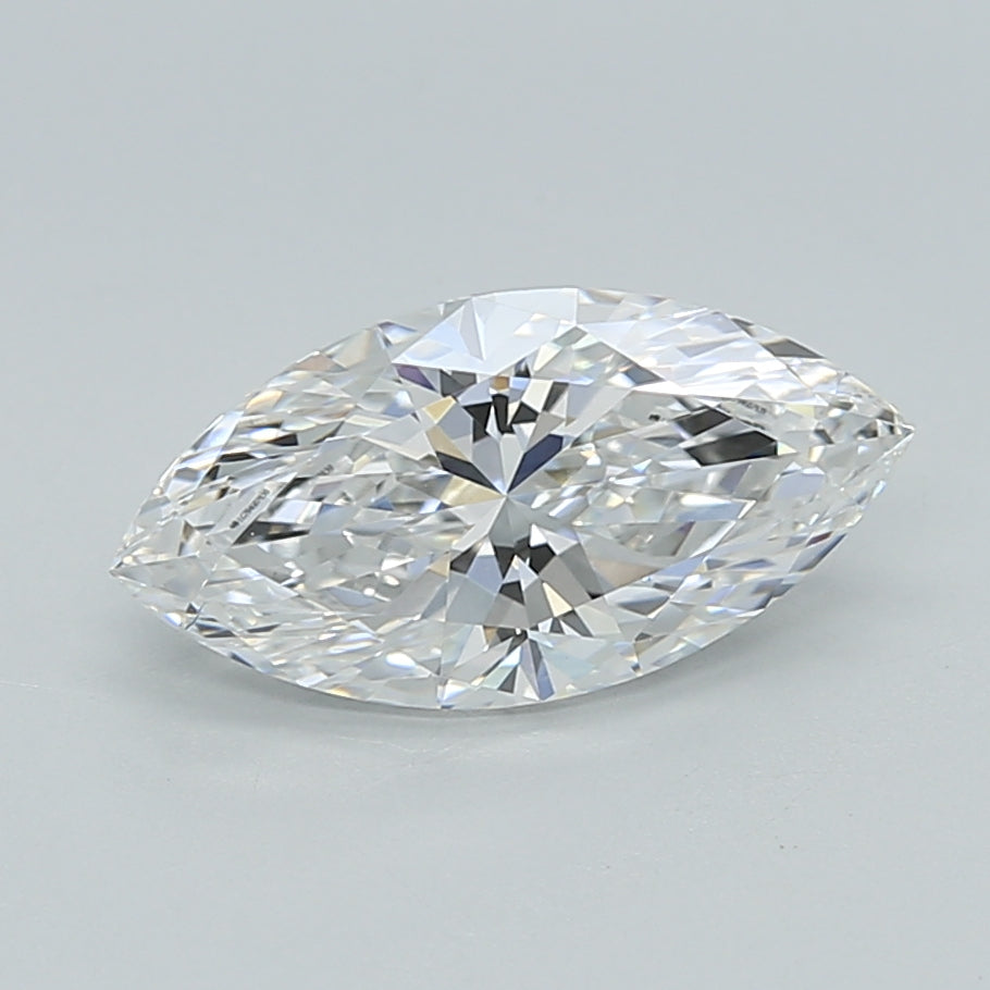 1.50 Carat Marquise Shaped, Excellent Cut, E Color, VVS1 Clarity, IGI Certified Lab Grown Diamond