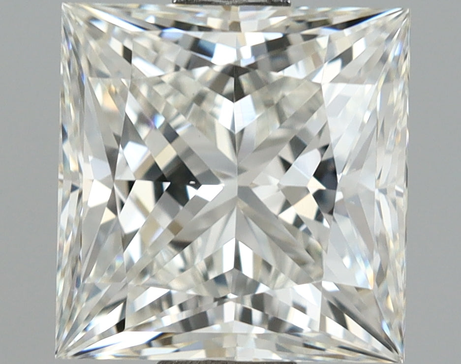 1.95 Carat Princess Shaped, Very Good Cut, F Color, VS1 Clarity, IGI Certified Lab Grown Diamond