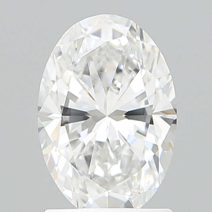 1.55 Carat Oval Shaped, Excellent Cut, D Color, VVS2 Clarity, IGI Certified Lab Grown Diamond