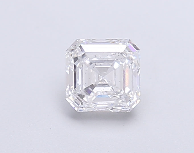 0.59 Carat Asscher Shaped, Very Good Cut, D Color, SI1 Clarity, IGI Certified Lab Grown Diamond