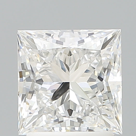 2.18 Carat Princess Shaped, Ideal Cut, D Color, VVS2 Clarity, IGI Certified Lab Grown Diamond