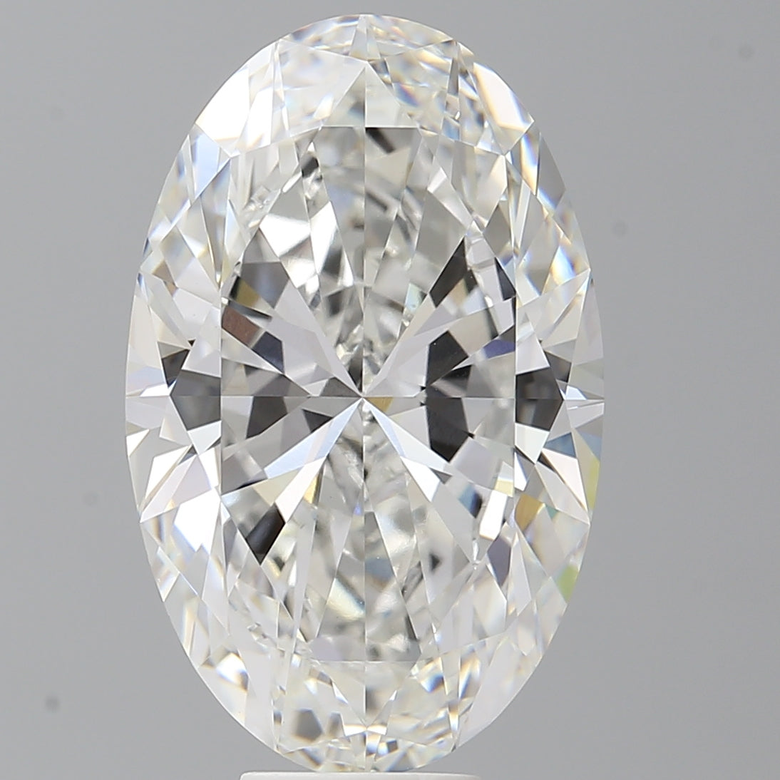 10.10 Carat Oval Shaped, Ideal Cut, F Color, VVS2 Clarity, IGI Certified Lab Grown Diamond