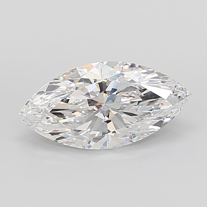 5.08 Carat Marquise Shaped, Ideal Cut, E Color, VVS2 Clarity, IGI Certified Lab Grown Diamond