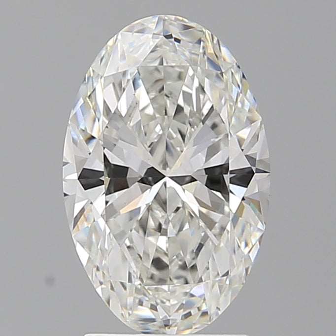2.51 Carat Oval Shaped, Ideal Cut, F Color, VVS2 Clarity, IGI Certified Lab Grown Diamond