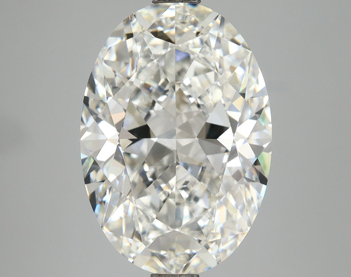 6.04 Carat Oval Shaped, Ideal Cut, F Color, VVS2 Clarity, IGI Certified Lab Grown Diamond