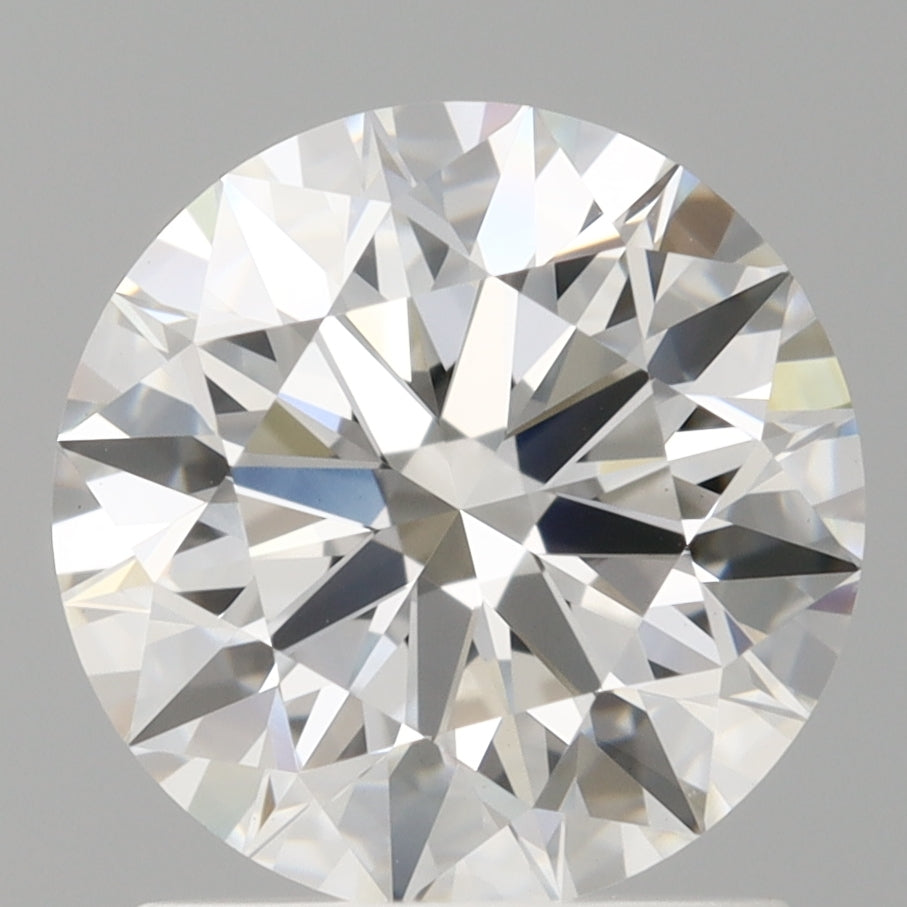 1.53 Carat Round Shaped, Ideal Cut, E Color, VVS2 Clarity, IGI Certified Lab Grown Diamond