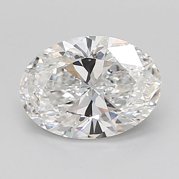 1.13 Carat Oval Shaped, Ideal Cut, E Color, VVS2 Clarity, IGI Certified Lab Grown Diamond