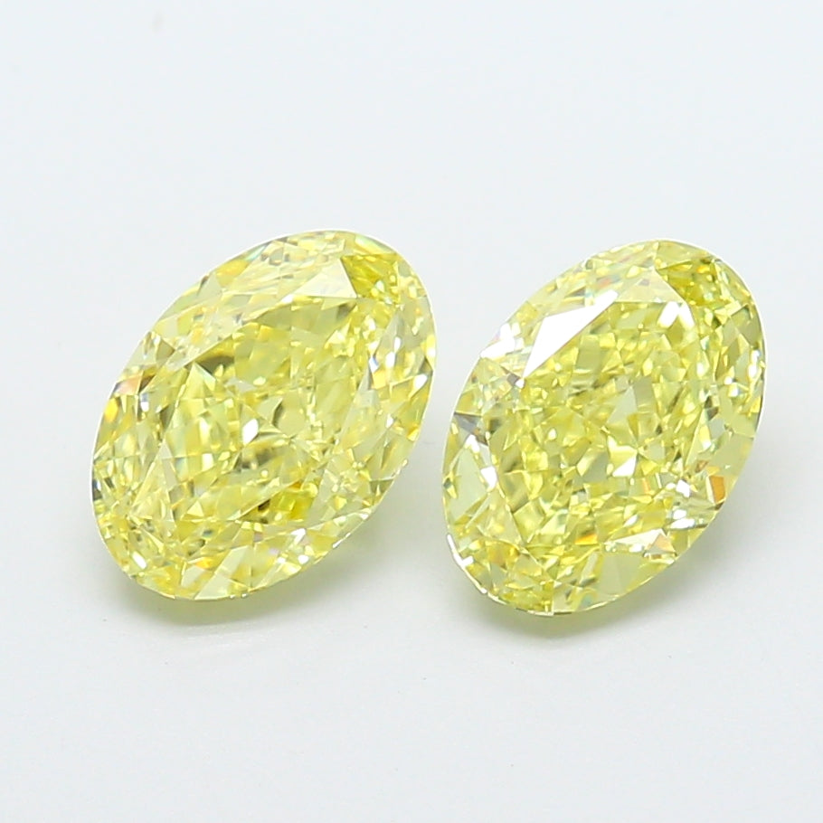 1.66 Carat Oval Shaped, Excellent Cut, VVS2 Clarity, IGI Certified Lab Grown Diamond