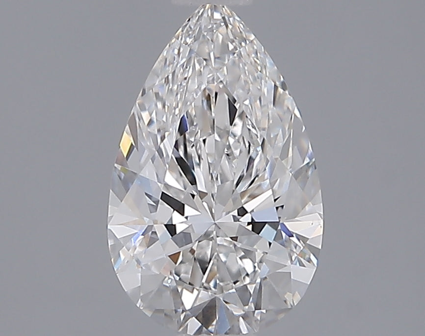 1.51 Carat Pear Shaped, Ideal Cut, E Color, VS1 Clarity, IGI Certified Lab Grown Diamond