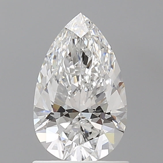 1.10 Carat Pear Shaped, Ideal Cut, E Color, VVS2 Clarity, IGI Certified Lab Grown Diamond