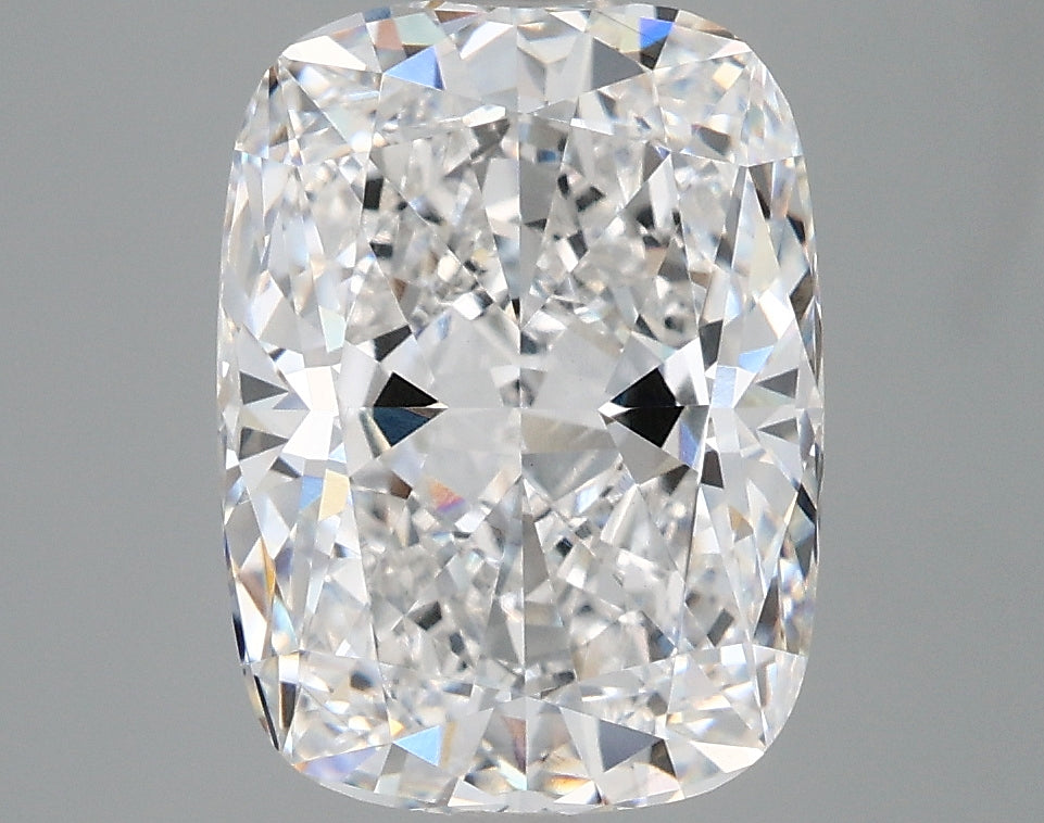 4.10 Carat Cushion Shaped, Very Good Cut, E Color, VVS2 Clarity, IGI Certified Lab Grown Diamond