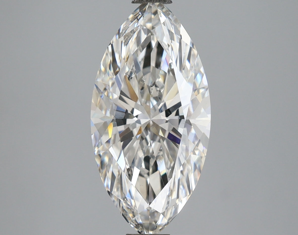 2.95 Carat Marquise Shaped, Excellent Cut, F Color, VS1 Clarity, IGI Certified Lab Grown Diamond