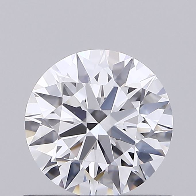 0.54 Carat Round Shaped, Ideal Cut, D Color, VVS2 Clarity, IGI Certified Lab Grown Diamond