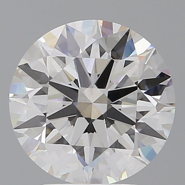 3.60 Carat Round Shaped, Ideal Cut, F Color, VS1 Clarity, IGI Certified Lab Grown Diamond