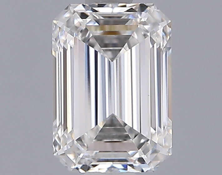 1.54 Carat Emerald Shaped, Ideal Cut, E Color, VVS2 Clarity, IGI Certified Lab Grown Diamond