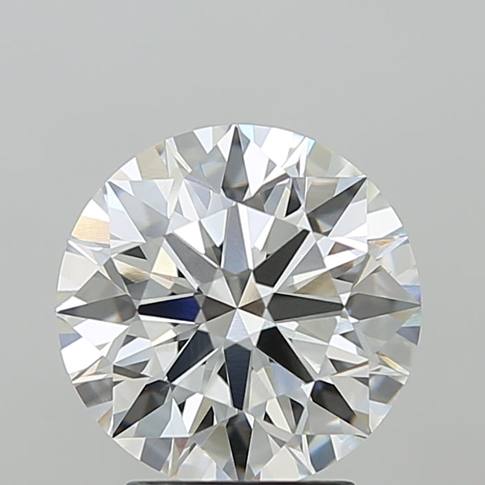 3.10 Carat Round Shaped, Ideal Cut, F Color, VVS2 Clarity, IGI Certified Lab Grown Diamond