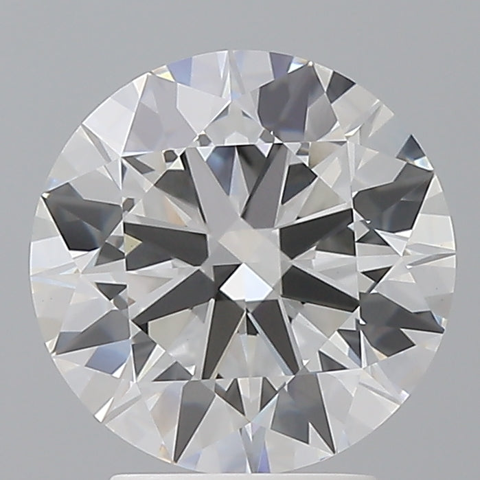 3.05 Carat Round Shaped, Ideal Cut, E Color, VVS2 Clarity, IGI Certified Lab Grown Diamond